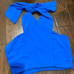 Glam Womens halter top size Large